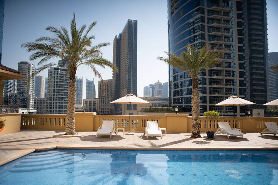 Swimming pool SUHA JBR Hotel Apartments in Dubai