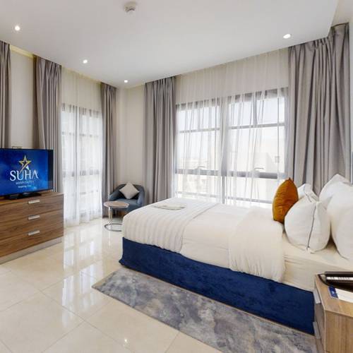 One bedroom city view apartment Suha Creek Hotel Apartments, Waterfront,Al JADDAF Dubai
