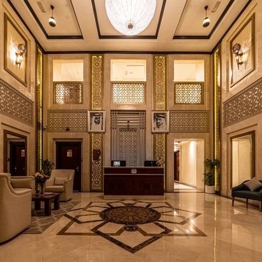 24 hour reception Suha Creek Hotel Apartments, Waterfront,Al JADDAF Dubai