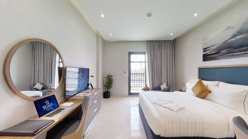 Non refundable Suha Creek Hotel Apartments, Waterfront,Al JADDAF Dubai