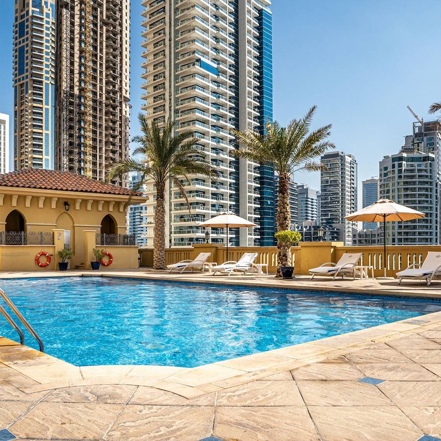 Swimming pool SUHA JBR Hotel Apartments in Dubai