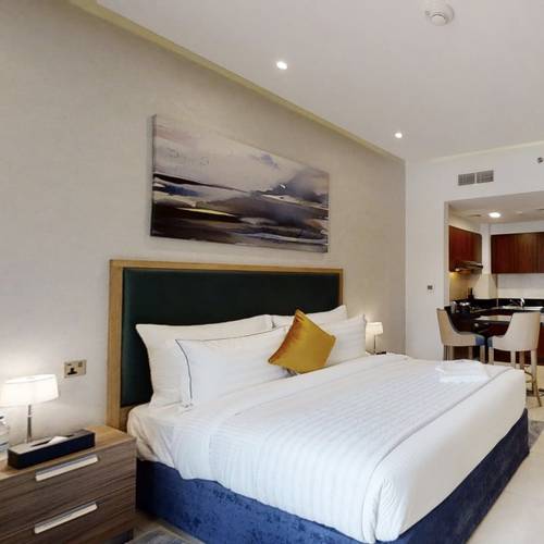 Studio deluxe apartment Suha Creek Hotel Apartments, Waterfront,Al JADDAF Dubai