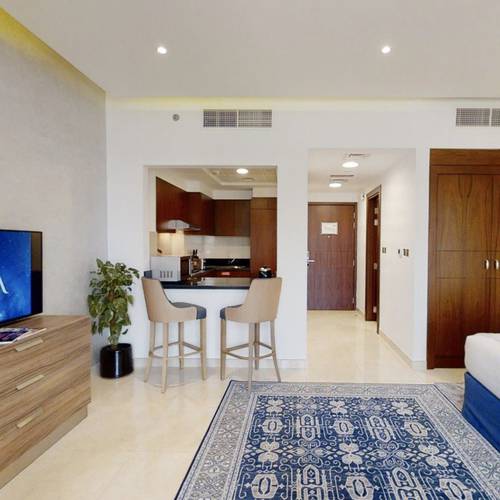 Studio standard Suha Park Hotel Apartments, WaterFront, Al Jaddaf Dubai