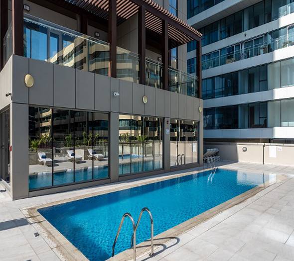 Swimming pool SUHA Mina Rashid Hotel Apartments, Bur Dubai