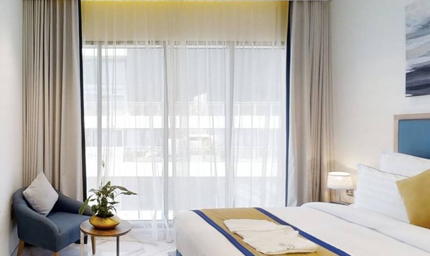 1 bedroom standard apartment (queen bed) SUHA Mina Rashid Hotel Apartments, Bur Dubai