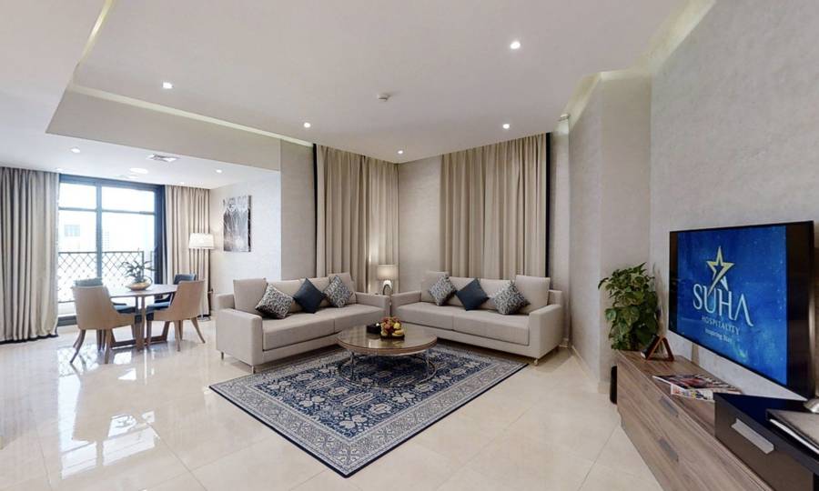 Apartment SUHA Park Hotel Apartments, WaterFront, Al Jaddaf in Dubai