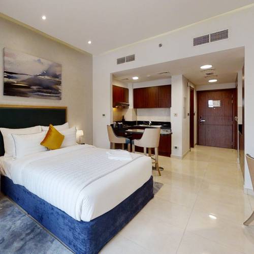 Standard studio apartment Suha Creek Hotel Apartments, Waterfront,Al JADDAF Dubai