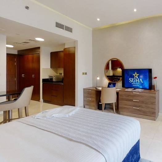 Studio deluxe apartment Suha Creek Hotel Apartments, Waterfront,Al JADDAF Dubai