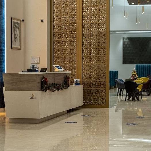 24 hours reception SUHA Mina Rashid Hotel Apartments, Bur Dubai