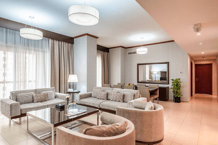 Penthouse four bedroom apartment SUHA JBR Hotel Apartments Dubai