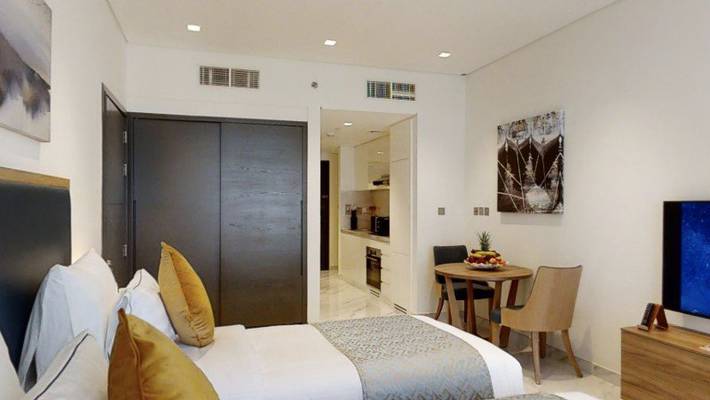 Standard studio apartment SUHA Mina Rashid Hotel Apartments, Bur Dubai