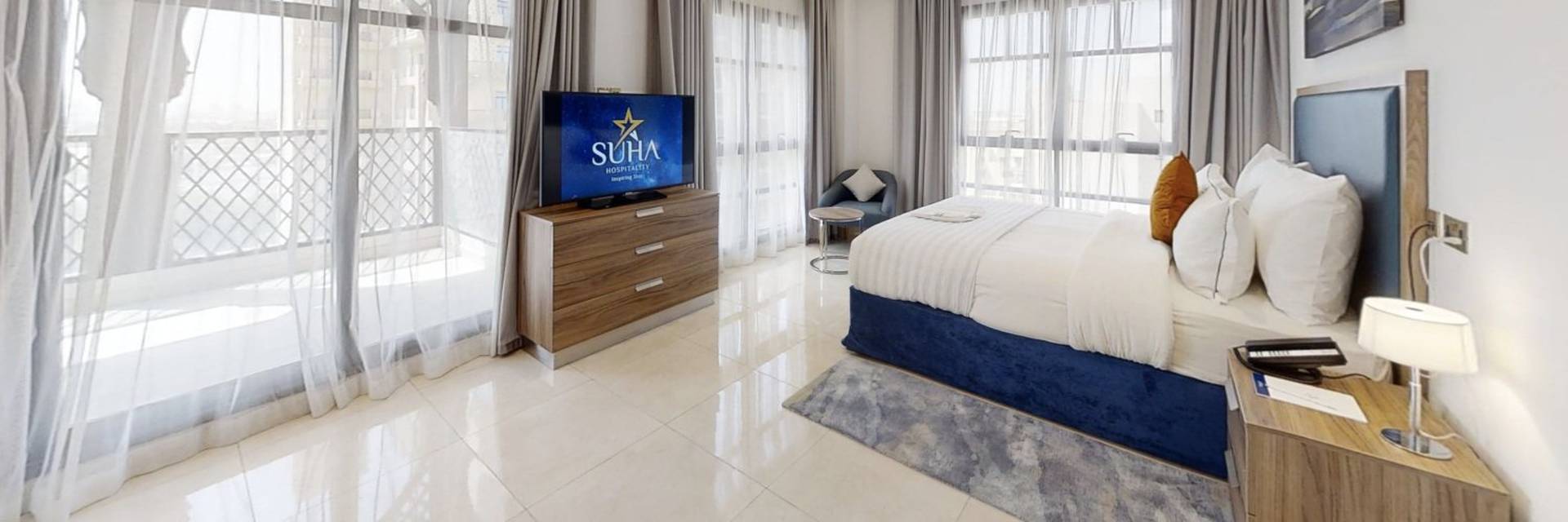 {{habitacion.nombre}} Suha Park Hotel Apartments, WaterFront, Al Jaddaf Dubai