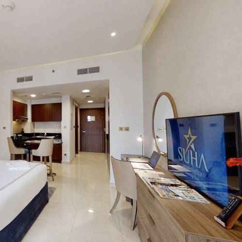 Standard studio apartment Suha Creek Hotel Apartments, Waterfront,Al JADDAF Dubai
